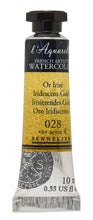 Cargar imagen en el visor de la galería, Acuarela L'Aquarelle Sennelier 10 ml 028 Oro Irisdiscente S4