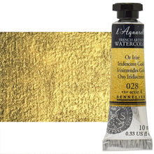 Cargar imagen en el visor de la galería, Acuarela L'Aquarelle Sennelier 10 ml 028 Oro Irisdiscente S4
