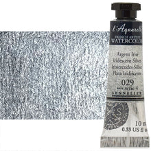 Cargar imagen en el visor de la galería, Acuarela L'Aquarelle Sennelier 10 ml 029 Plata Irisdiscente S4