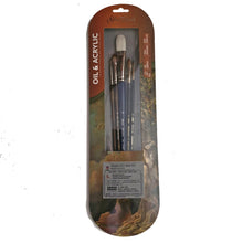 Cargar imagen en el visor de la galería, Set pinceles Esenciales Alejandro Barrón Silver Brush