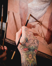 Cargar imagen en el visor de la galería, Set pinceles Esenciales Alejandro Barrón Silver Brush