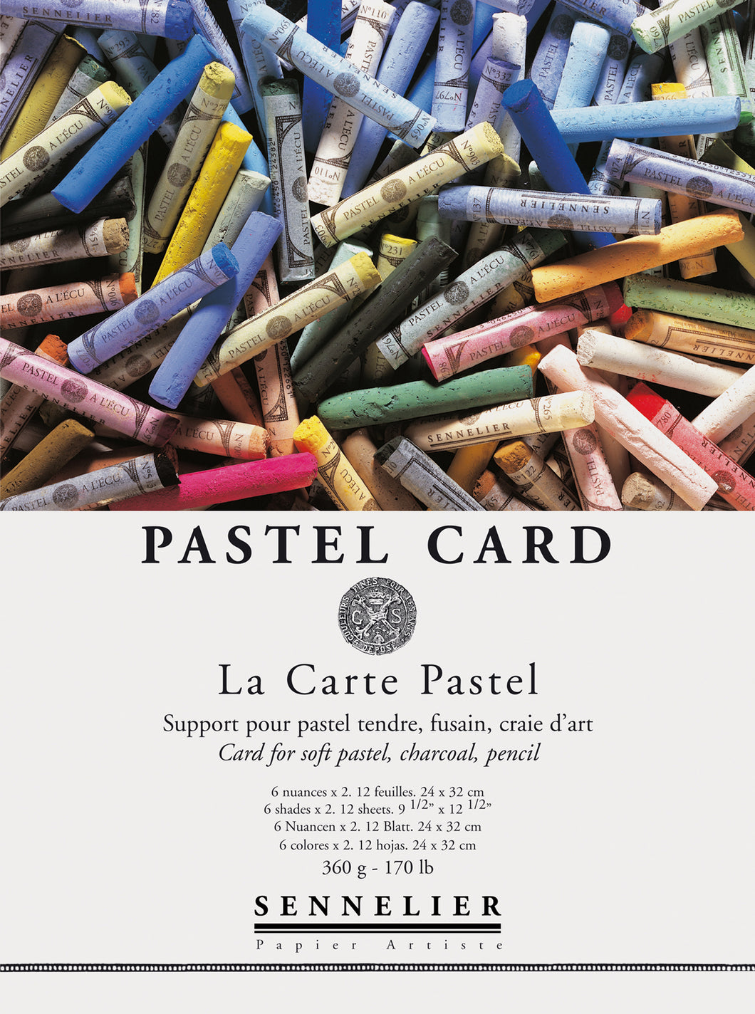 Block Pastel Card pad (24 x 32 cm - 9,5