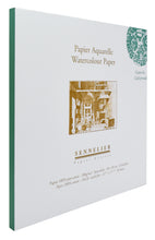 Cargar imagen en el visor de la galería, Block de Papel Sennelier Aquarelle Grano Fino  300 grs/m²  (30 x 30 cms)