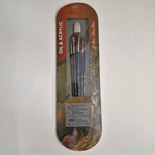 Cargar imagen en el visor de la galería, Set pinceles Esenciales Alejandro Barrón Silver Brush