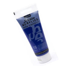 Cargar imagen en el visor de la galería, Acrílico Pébéo 100 ml 15 / Azul Ultramar Oscuro
