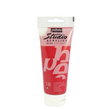 Cargar imagen en el visor de la galería, Acrílico Pébéo 100 ml 18 / Rojo Carmín Naftol