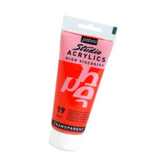 Cargar imagen en el visor de la galería, Acrílico Pébéo 100 ml 19 / Bermellón Transparente