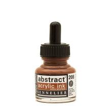 Cargar imagen en el visor de la galería, Tinta Acrílica Abstract Sennelier 208 Tierra Siena Natural 30 ml