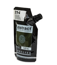 Cargar imagen en el visor de la galería, Acrílico Abstract Sennelier 214 Tierra Verde Quemado Pouch 120 ml