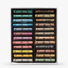 Cargar imagen en el visor de la galería, Caja Pasteles Extra suaves à l'écu "Iridescentes" 24 colores Sennelier