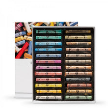 Cargar imagen en el visor de la galería, Caja Pasteles Extra suaves à l'écu "Iridescentes" 24 colores Sennelier