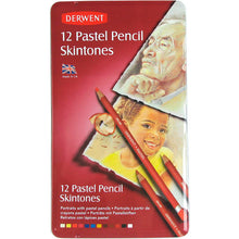 Cargar imagen en el visor de la galería, Lápices pastel Skintones Derwent 12 piezas