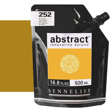 Cargar imagen en el visor de la galería, Acrílico Abstract Sennelier 252 Ocre Amarillo Pouch 500 ml