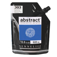 Cargar imagen en el visor de la galería, Acrílico Abstract Sennelier 303 Azul Cobalto imitación Pouch 500 ml