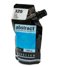Cargar imagen en el visor de la galería, Acrílico Abstract Sennelier 320 Azul Celeste Pouch 120 ml