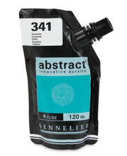 Cargar imagen en el visor de la galería, Acrílico Abstract Sennelier 341 Turquesa Pouch 120 ml