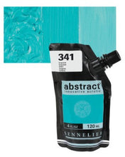 Cargar imagen en el visor de la galería, Acrílico Abstract Sennelier 341 Turquesa Pouch 120 ml