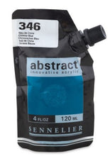 Cargar imagen en el visor de la galería, Acrílico Abstract Sennelier 346 Azúl de China Pouch 120 ml