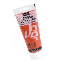 Cargar imagen en el visor de la galería, Acrílico Pébéo 100 ml 34 / Ocre Rojo