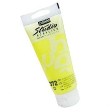 Cargar imagen en el visor de la galería, Acrílico Pébéo 100 ml 372 /Amarillo Fluorescente