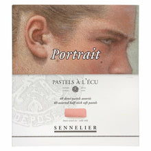 Cargar imagen en el visor de la galería, Caja Pasteles Extra suaves à l'écu "Retrato" 40 colores Sennelier 1/2 barras