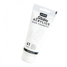 Cargar imagen en el visor de la galería, Acrílico Pébéo 100 ml 41/ Blanco Vivo