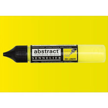 Cargar imagen en el visor de la galería, Acrílico Abstract  3D Liners Sennelier 502 Amarillo Fluorescente27 ml
