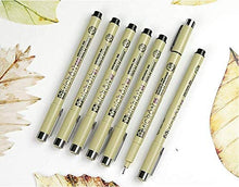 Cargar imagen en el visor de la galería, Estilógrafo Pigma Micron 02 Sakura Negro