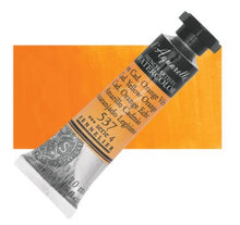 Cargar imagen en el visor de la galería, Acuarela L'Aquarelle Sennelier 10 ml 537 Amarillo Cadmio Anaranjado Legítimo S4