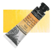 Cargar imagen en el visor de la galería, Acuarela L'Aquarelle Sennelier 10 ml 566 Amarillo Nápoles Oscuro S1