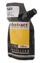 Cargar imagen en el visor de la galería, Acrílico Abstract Sennelier 566 Amarillo Nàpoles oscuro Pouch 120 ml