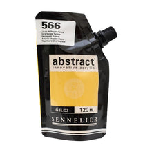 Cargar imagen en el visor de la galería, Acrílico Abstract Sennelier 566 Amarillo Nàpoles oscuro Pouch 120 ml