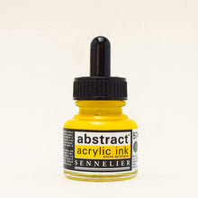 Cargar imagen en el visor de la galería, Tinta Acrílica Abstract Sennelier 574 Amarillo Primario 30 ml