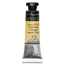 Cargar imagen en el visor de la galería, Acuarela L'Aquarelle Sennelier 10 ml 576 Amarillo Niquel S4