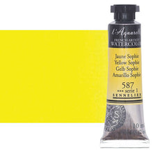 Cargar imagen en el visor de la galería, Acuarela L'Aquarelle Sennelier 10 ml 587 Amarillo Sophie S1