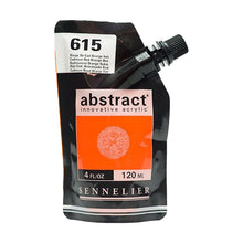 Cargar imagen en el visor de la galería, Acrílico Abstract Sennelier 615 Rojo cadmio Anaranjado imitación Pouch 120 ml