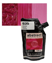 Cargar imagen en el visor de la galería, Acrílico Abstract Sennelier 635 Rojo Carmín Pouch 120 ml
