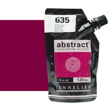 Cargar imagen en el visor de la galería, Acrílico Abstract Sennelier 635 Rojo Carmín Pouch 120 ml