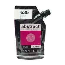 Cargar imagen en el visor de la galería, Acrílico Abstract Sennelier 635 Rojo Carmín Pouch 120 ml