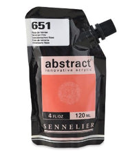 Cargar imagen en el visor de la galería, Acrílico Abstract Sennelier 651 Rosa de Venecia Pouch 120 ml