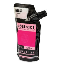 Cargar imagen en el visor de la galería, Acrílico Abstract Sennelier 654 Rosa Fluo Pouch 120 ml