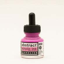 Cargar imagen en el visor de la galería, Tinta Acrílica Abstract Sennelier 658 Rosa Quinacridone 30 ml
