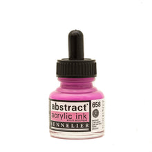 Cargar imagen en el visor de la galería, Tinta Acrílica Abstract Sennelier 658 Rosa Quinacridone 30 ml