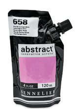 Cargar imagen en el visor de la galería, Acrílico Abstract Sennelier 658 Rosa de Quinacridone Pouch 120 ml