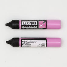 Cargar imagen en el visor de la galería, Acrílico Abstract  3D Liners Sennelier 658 Rosa de Quinacridone 27 ml