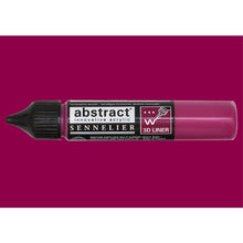 Cargar imagen en el visor de la galería, Acrílico Abstract  3D Liners Sennelier 671 Magenta Oscuro 27 ml