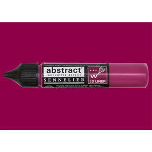 Acrílico Abstract  3D Liners Sennelier 671 Magenta Oscuro 27 ml