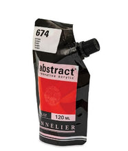 Cargar imagen en el visor de la galería, Acrílico Abstract Sennelier 674 Bermellón Pouch 120 ml