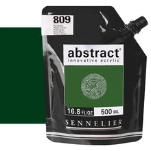Cargar imagen en el visor de la galería, Acrílico Abstract Sennelier 809 Verde Hooker Pouch 500 ml