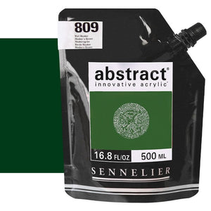 Acrílico Abstract Sennelier 809 Verde Hooker Pouch 500 ml